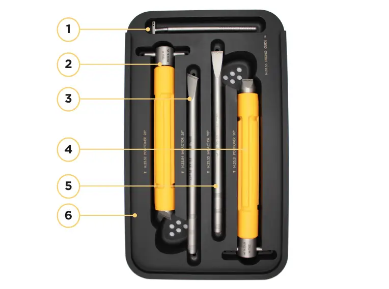 Kit ancillaire pour la pose des agrafes de varisation - Ortho Cape